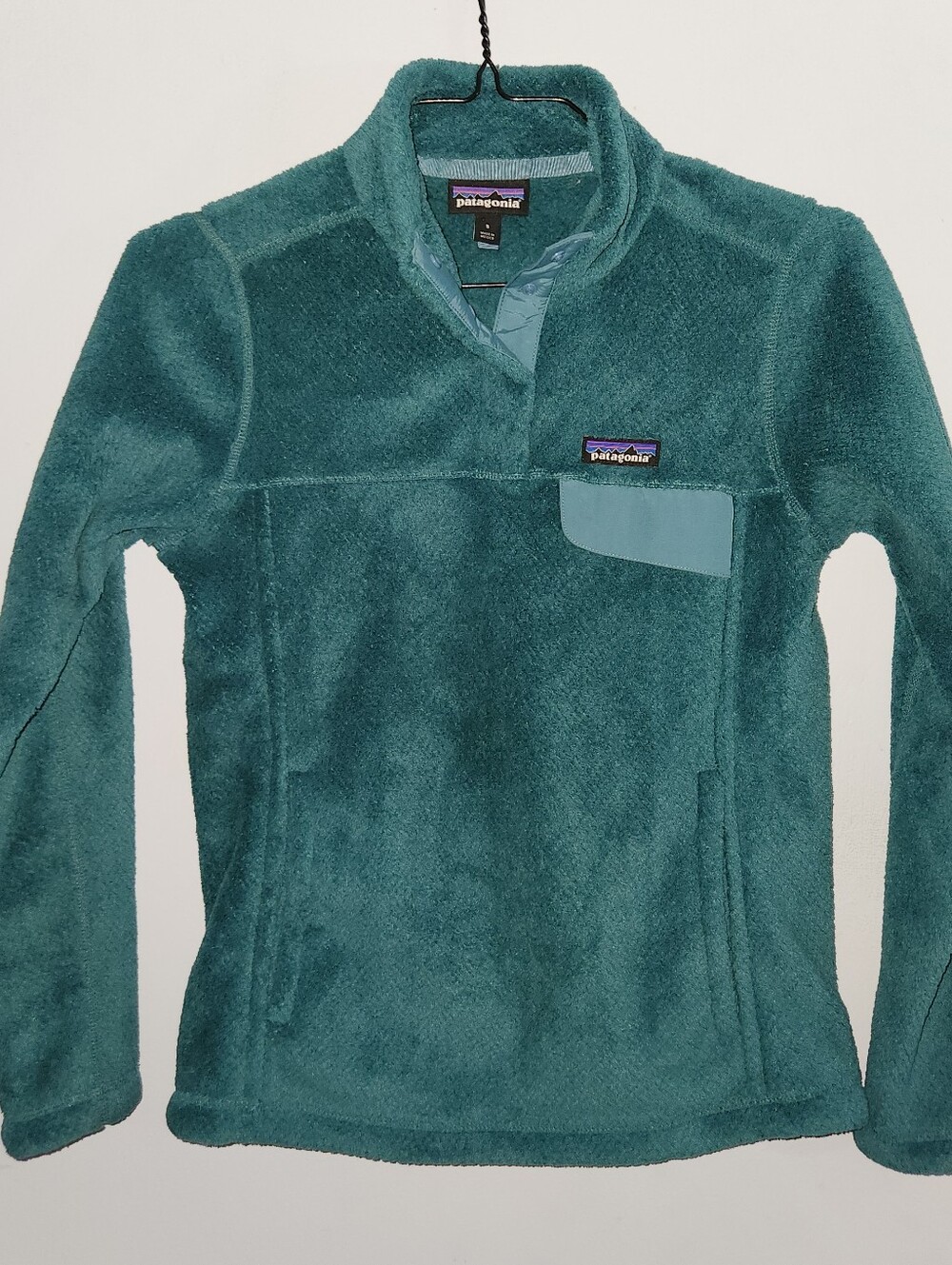 Patagonia  Re-tool Polartec Green Pullover Fleece